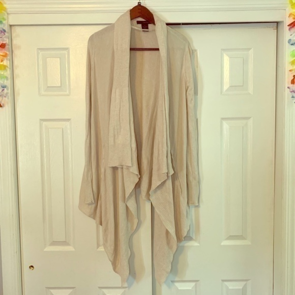 Calvin‎ Klein Jeans Long High Low Cardigan Medium
